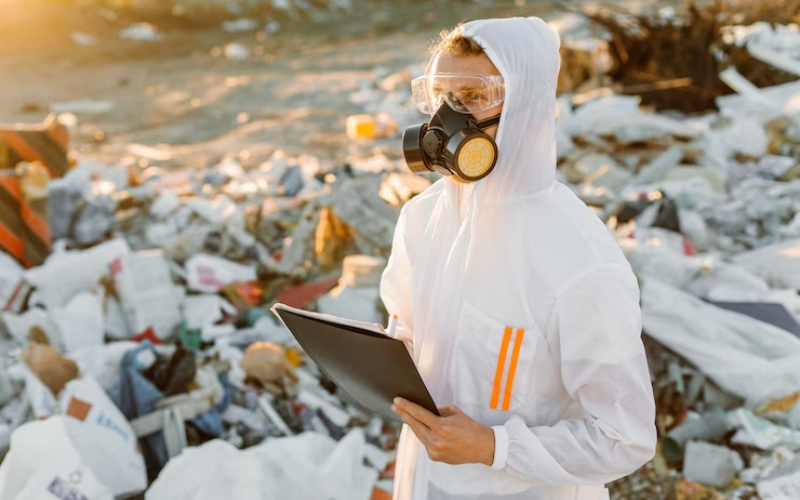 Industrial waste recycling
