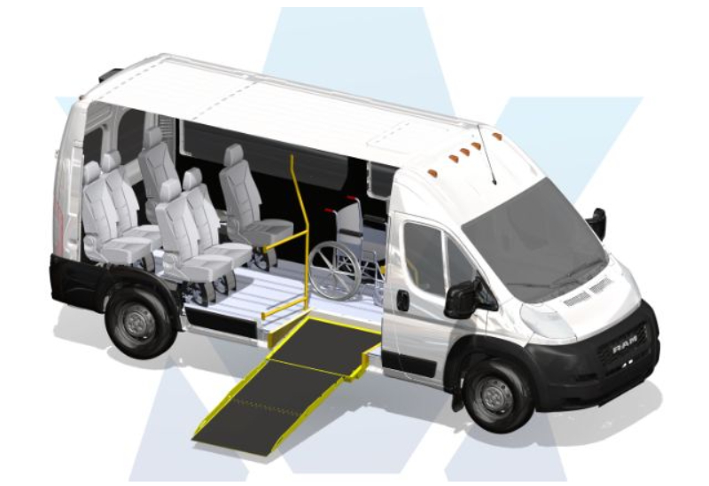 promaster wheelchair van
