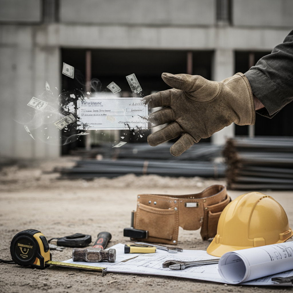 Contractor unpaid